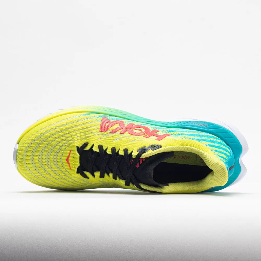 HOKA Mach 5 Men's Evening Primrose/Scuba Blue