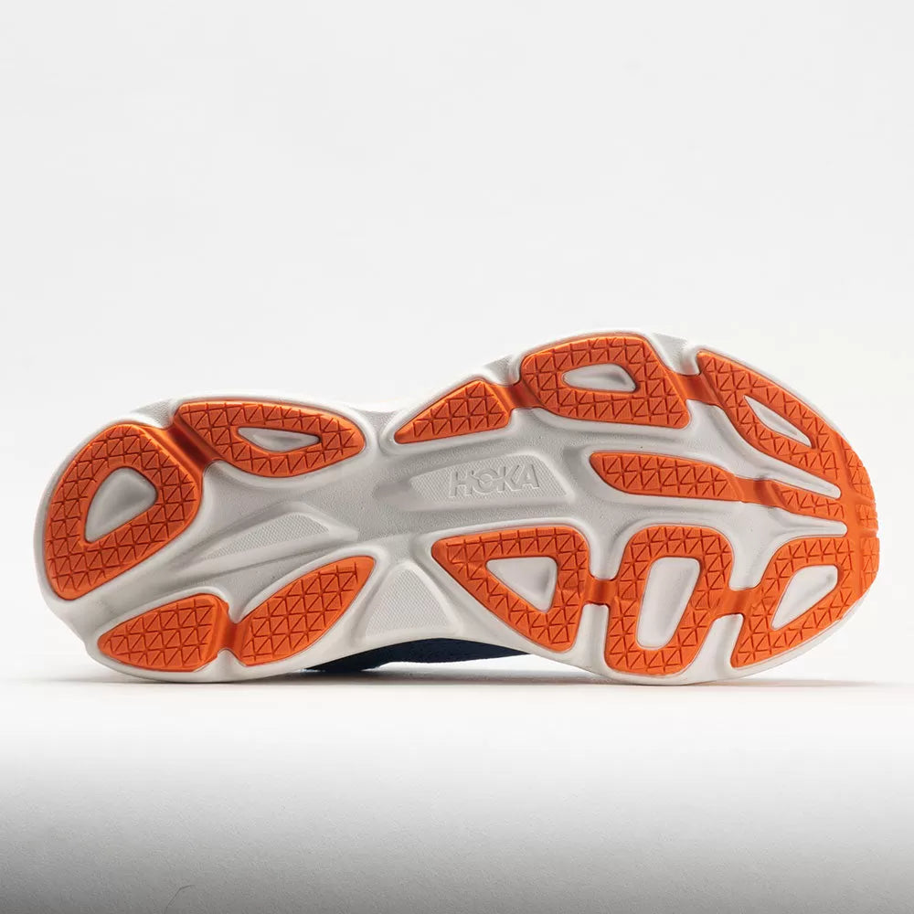 HOKA Bondi 8 Men's Coastal Sky/Vibrant Orange