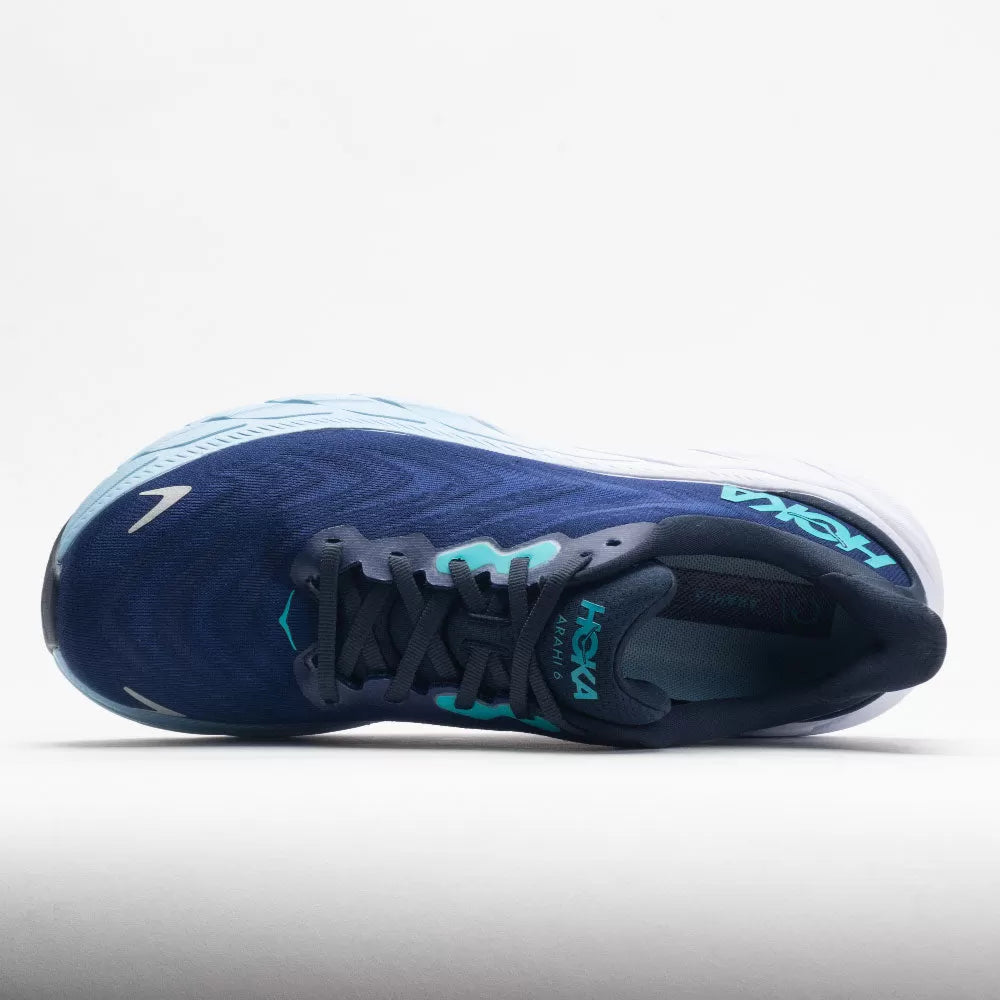 HOKA Arahi 6 Men's Outer Space/Bellwether Blue